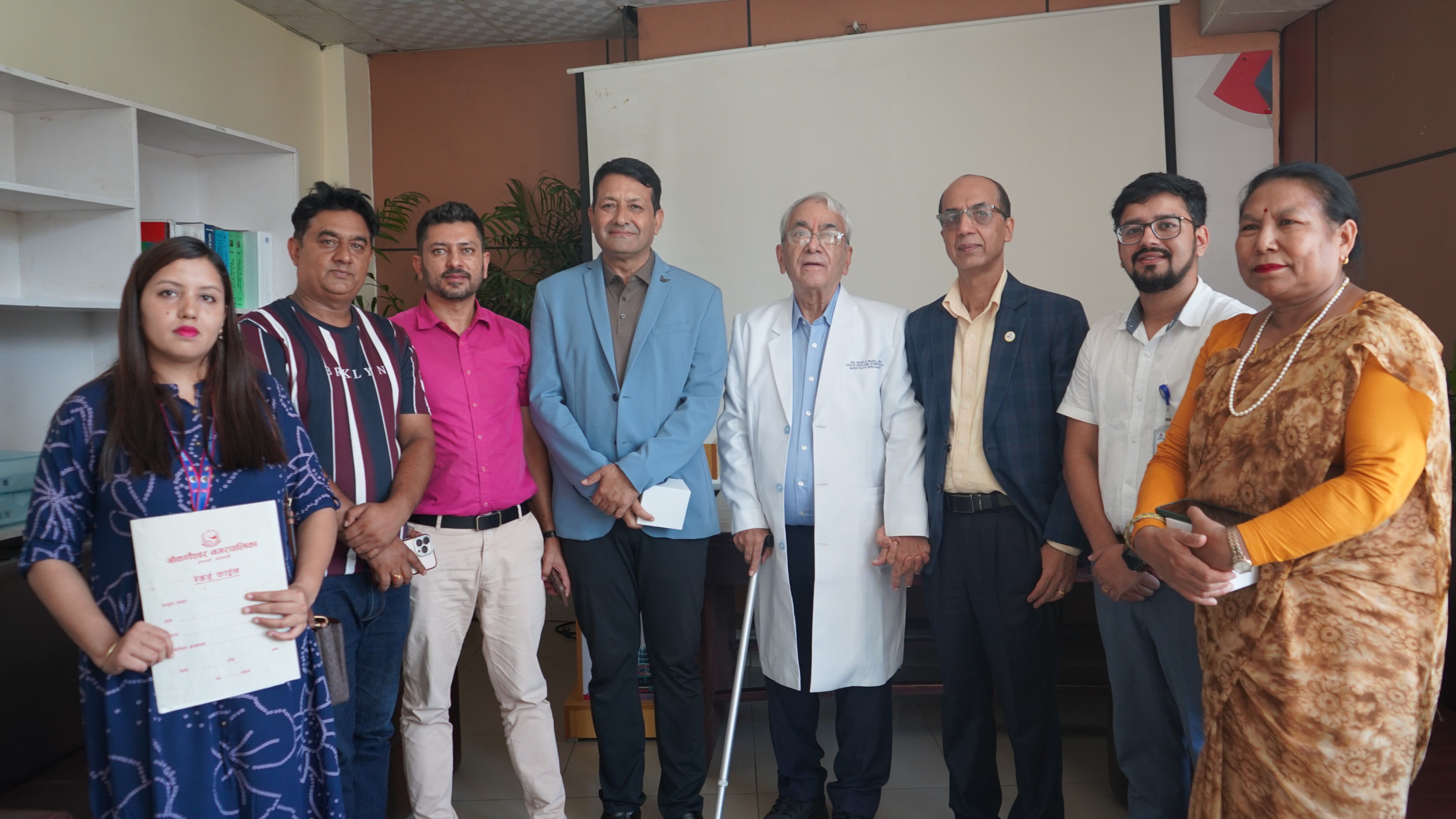 ह्याम्स अस्पताल र गोकर्णेश्वर नगरपालिकाबीच स्वास्थ्य सेवा सहकार्य